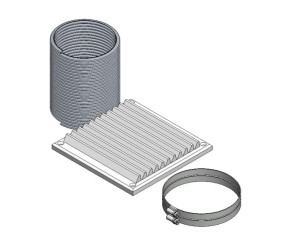 DAK125 Parkray Direct Air Kit  |  Aspect 14 Boiler (Eco) and Aspect 14 Boiler (Non Eco) 